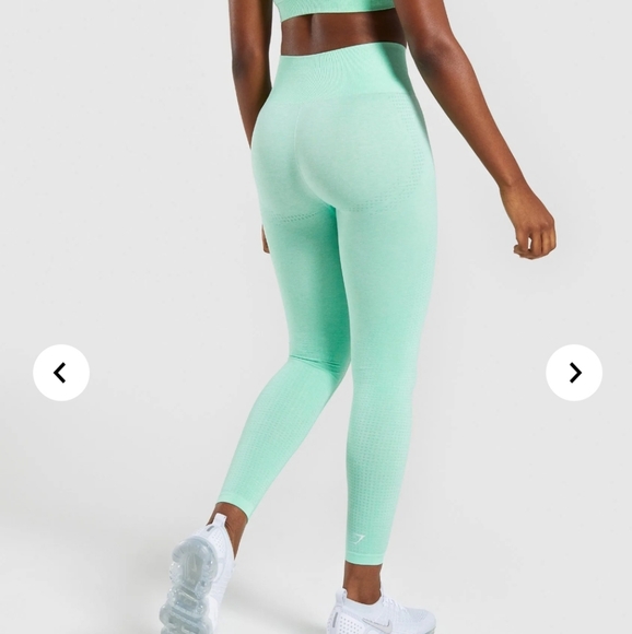 Gymshark Vital Seamless Leggings Green 